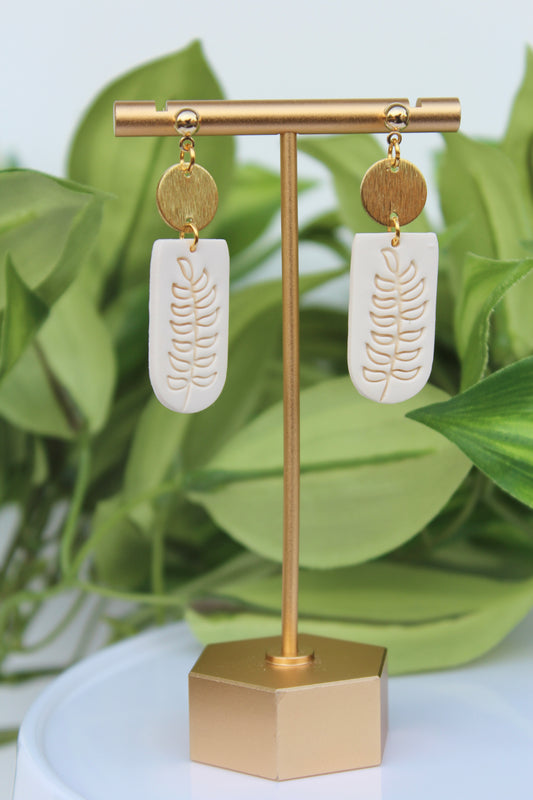 Leaf Embossed Dangles